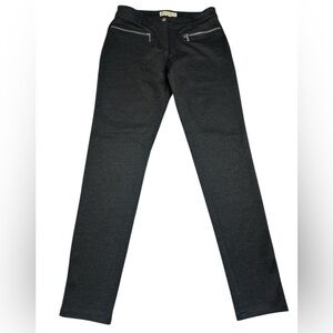 MICHAEL KORS / Charcoal Gray Skinny Pants Leggings / Size 6 / NWOT Goth Emo Punk